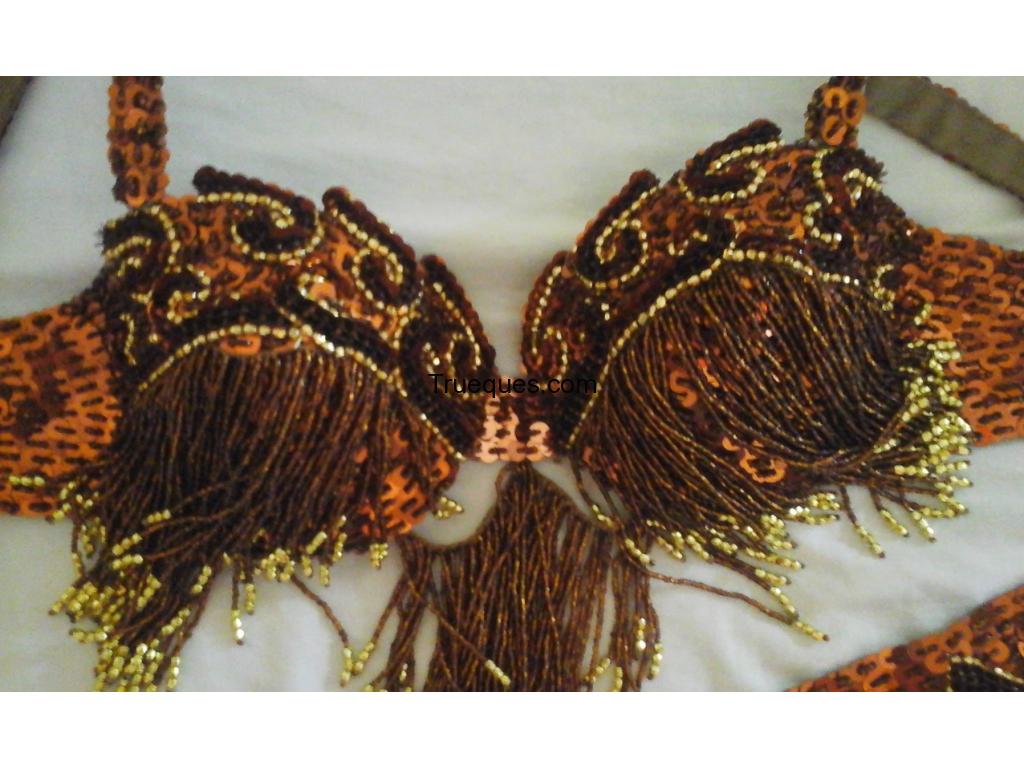 Traje de danza oriental