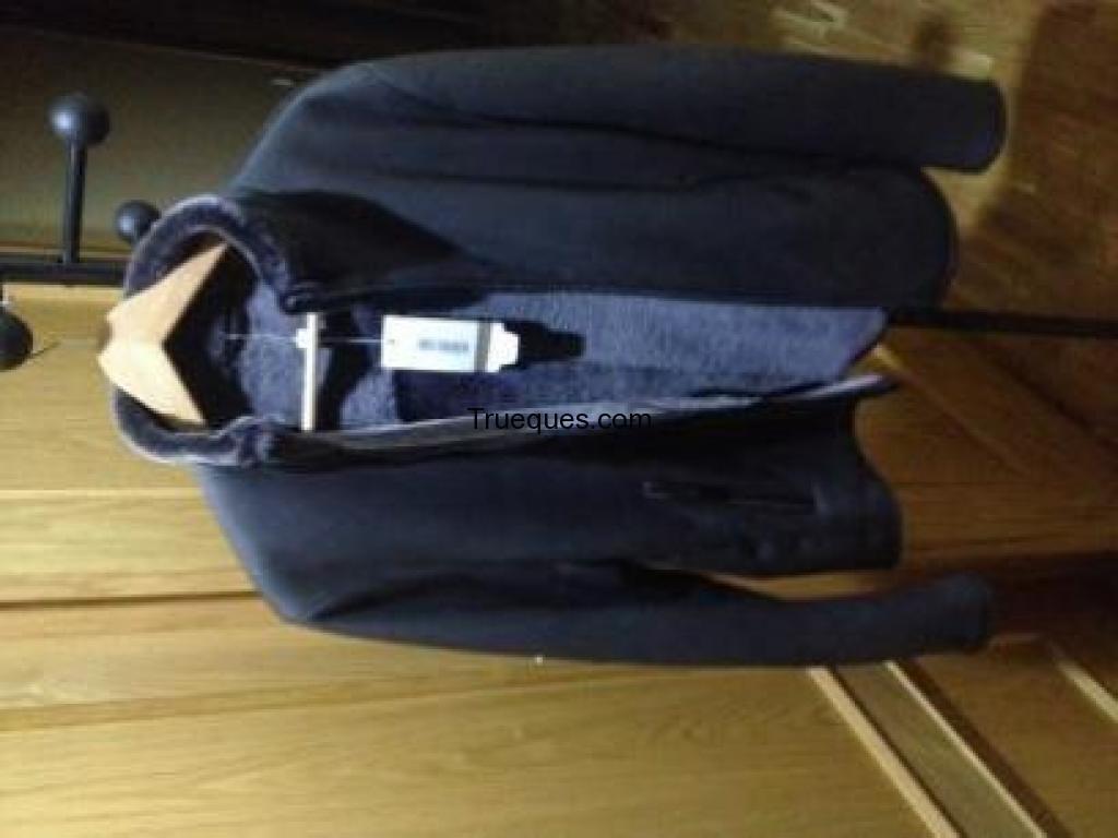 Chaqueta de piel armani collezioni forrada por dentro de vison