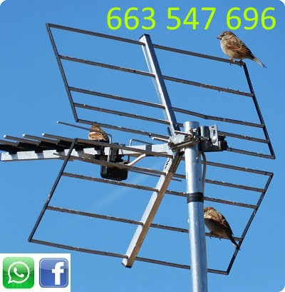 Antenista. averías e instalaciones.