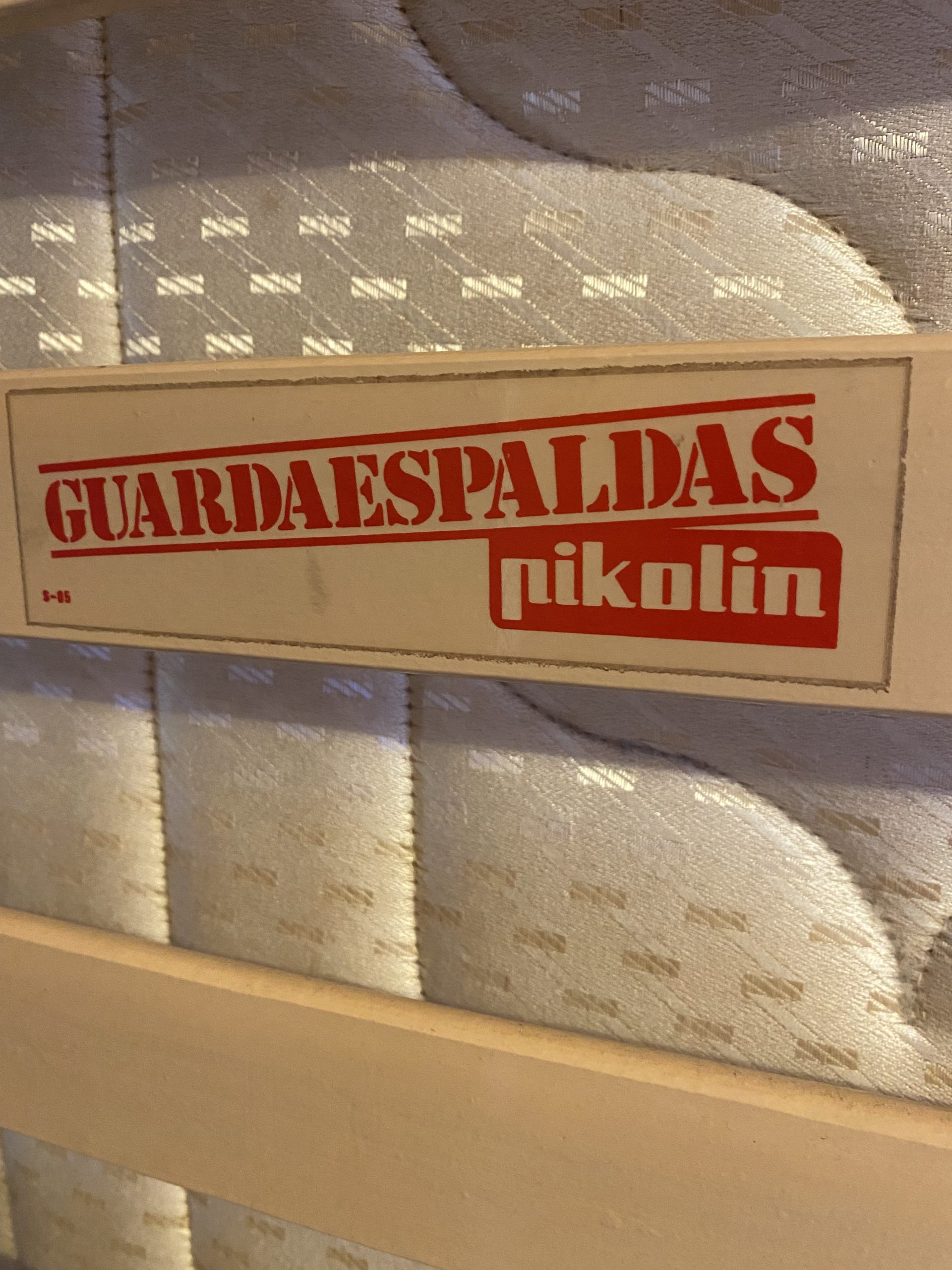 Somier cama matrimonial 1.35