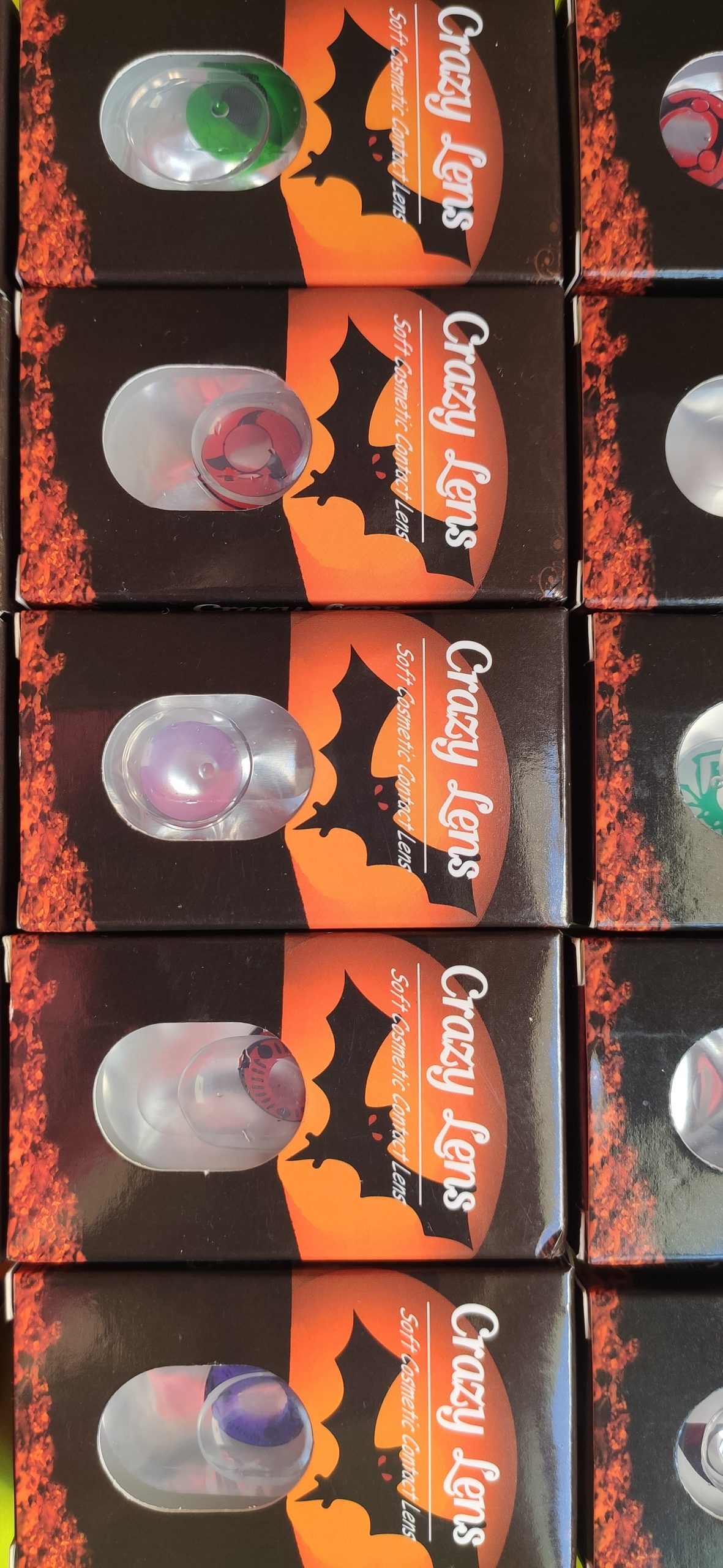 Lentes de contacto cosméticos