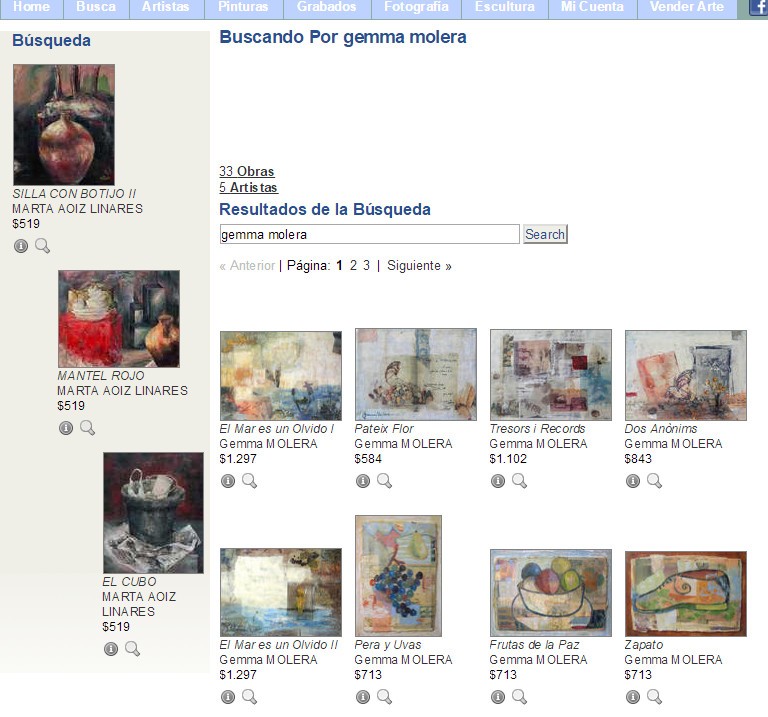 Pinturas para intercambio