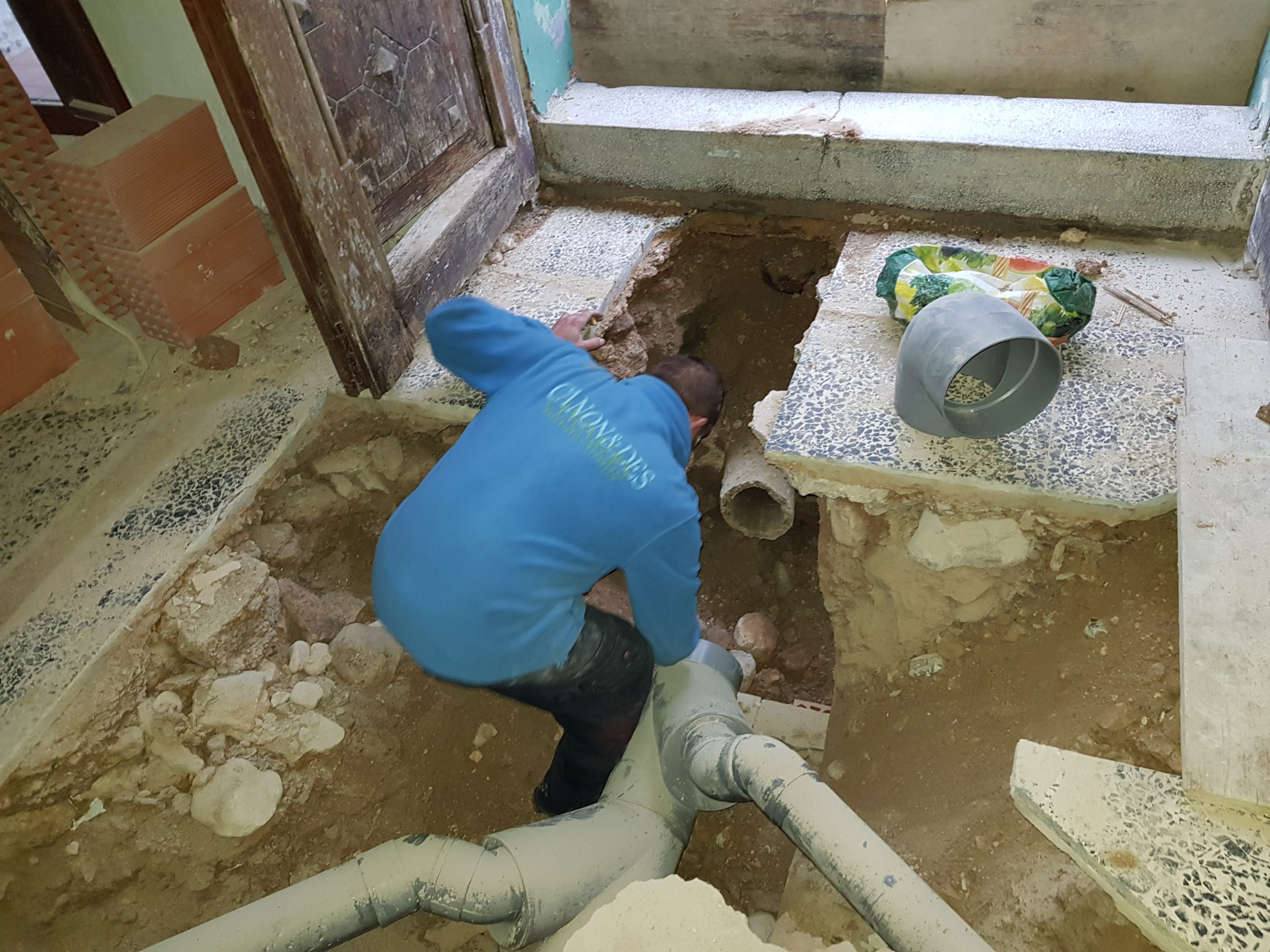 Trabajos de fontaneria