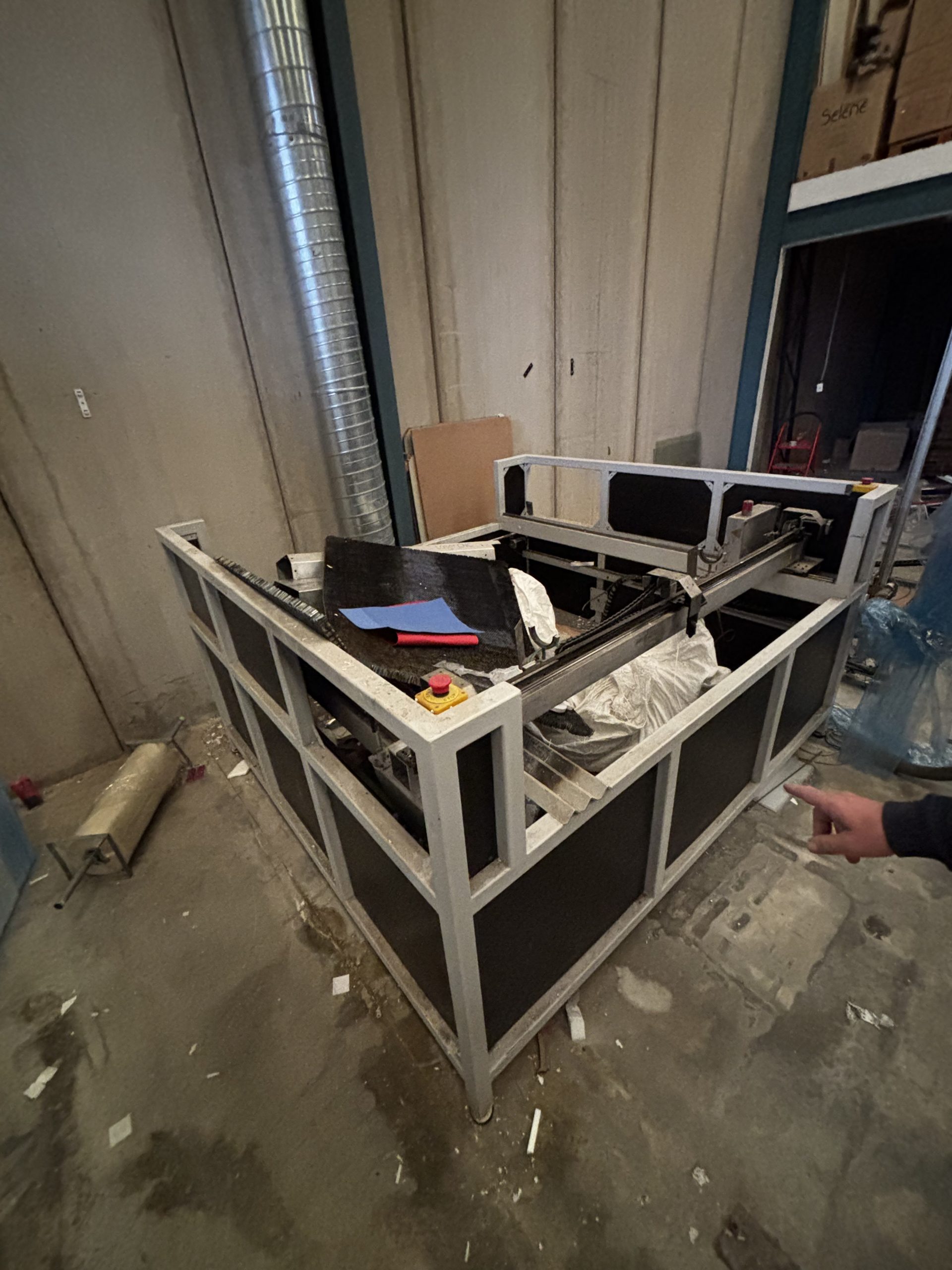 Mesa cnc corte láser de 180w. area de trabajo 2000x2000mm