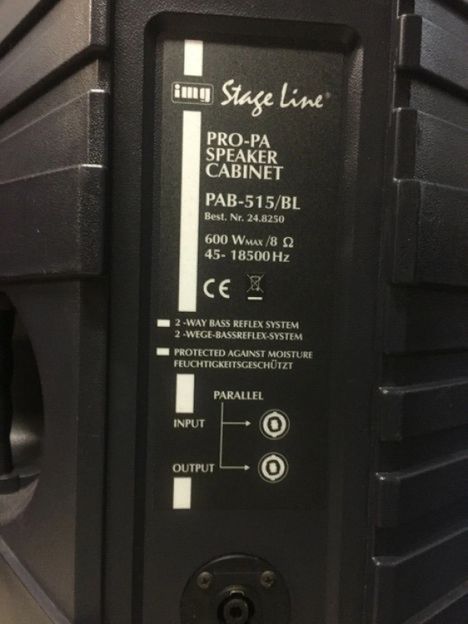 2 altavoces img stage line