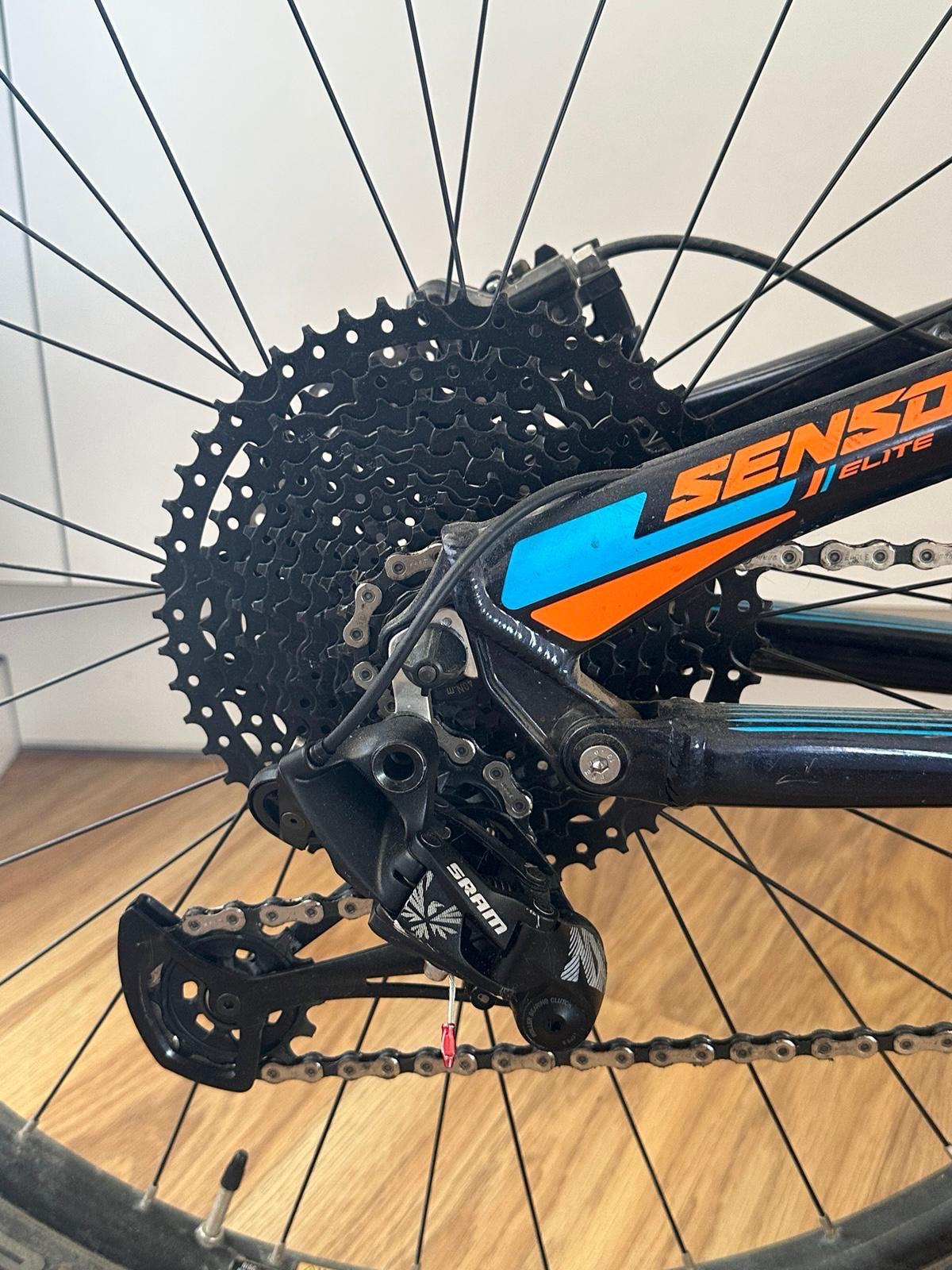 Bicicleta de doble suspensión gt sensor