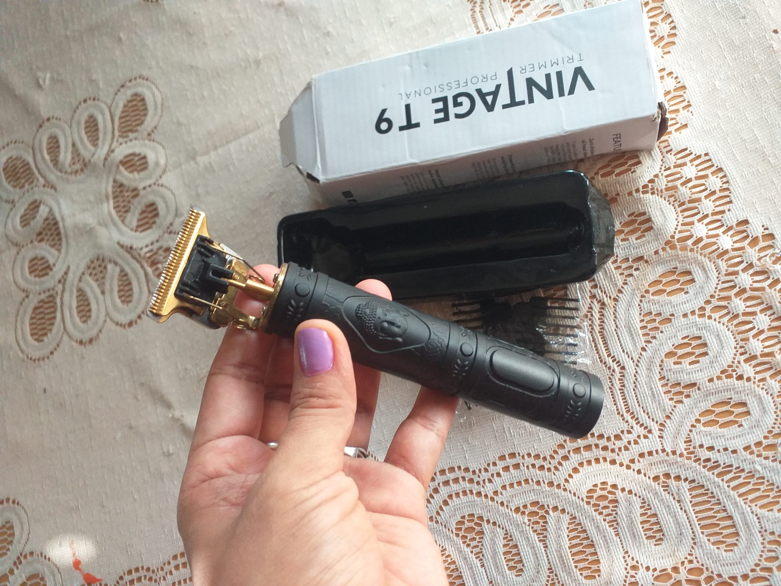 Maquinilla para cortar cabello y barba